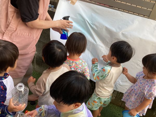 夏ならでは～遊びの展開～